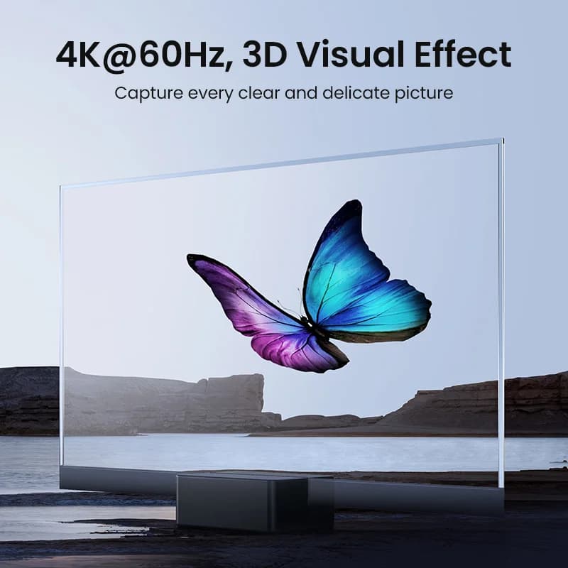 KVM-переключатель HDMI 4K, 2 ПК, общий USB 2.0