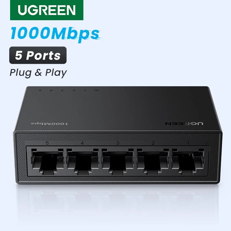 Коммутатор Gigabit Ethernet на 5 портов