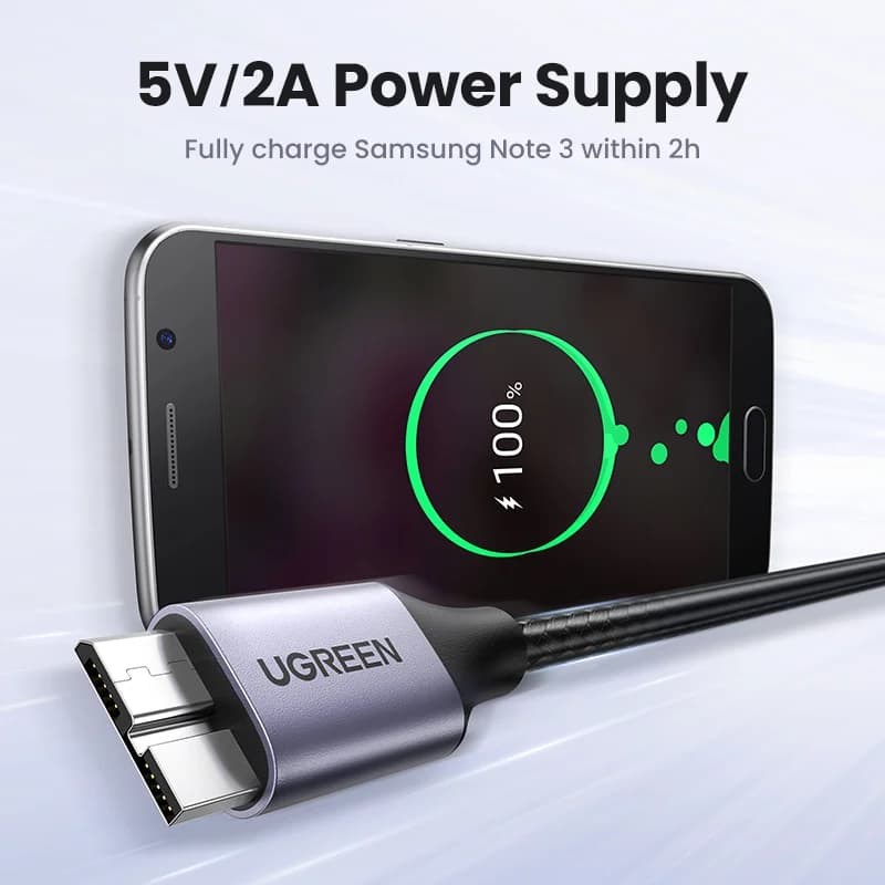 Кабель данных USB 3.0 Micro-B для быстрой зарядки