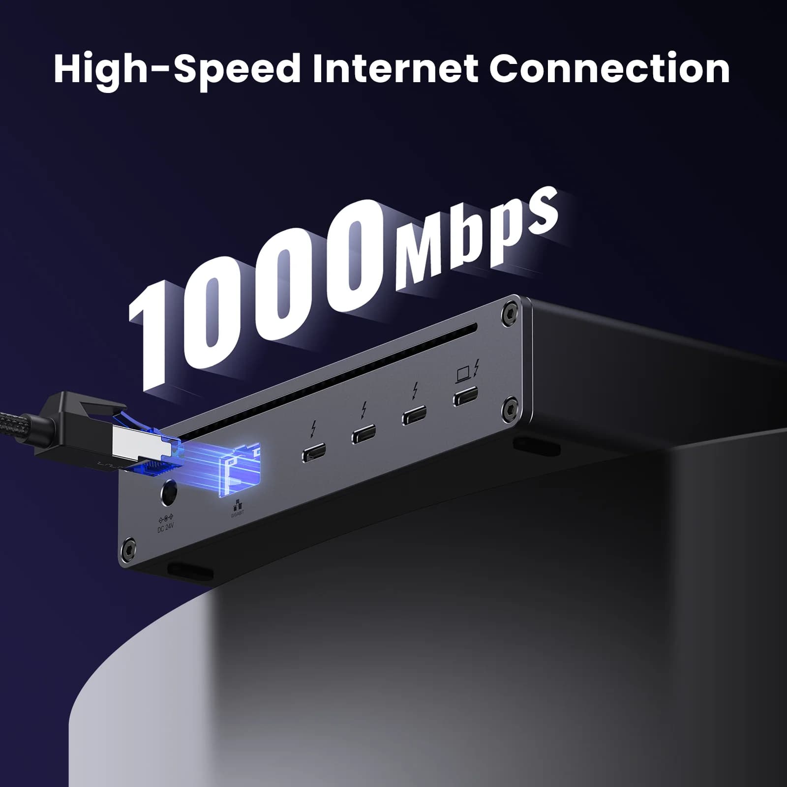 Станция докования Thunderbolt 4, 8-в-1, 40 Гбит/с