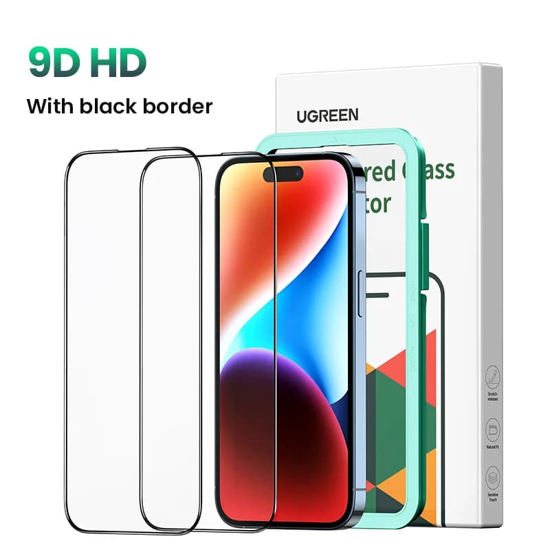 Защитное стекло для экрана iPhone (2 шт.)