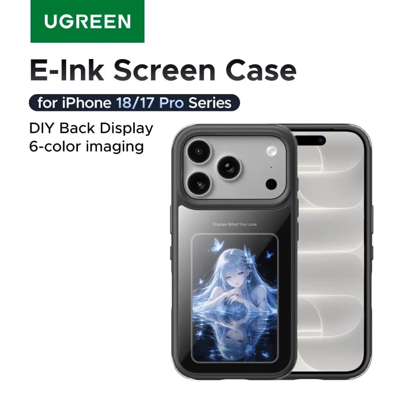 Магнитный чехол с E-Ink экраном для iPhone Pro Max