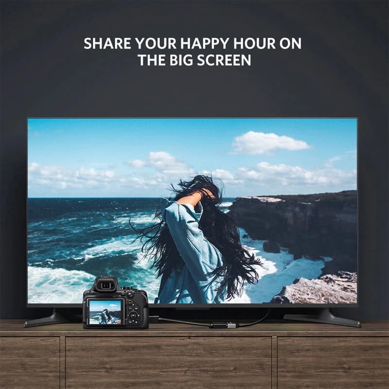 Кабель-адаптер Mini HDMI - Стандартный HDMI 4K