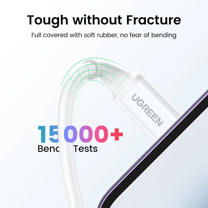 Кабель USB-C на Lightning, MFi сертификат, 2 шт.