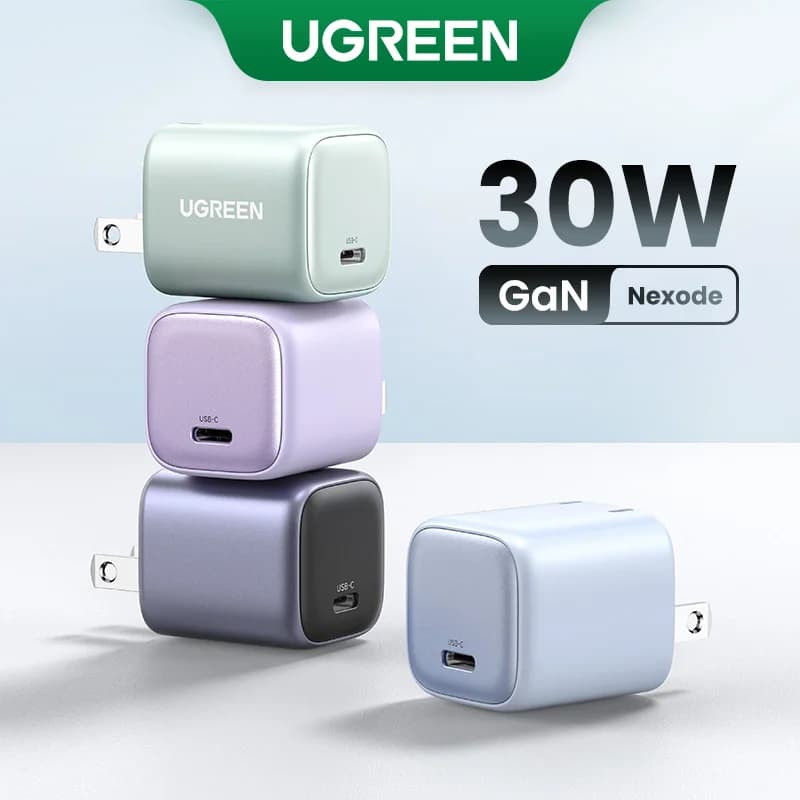 Сетевое зарядное устройство GaN USB-C, 30 Вт