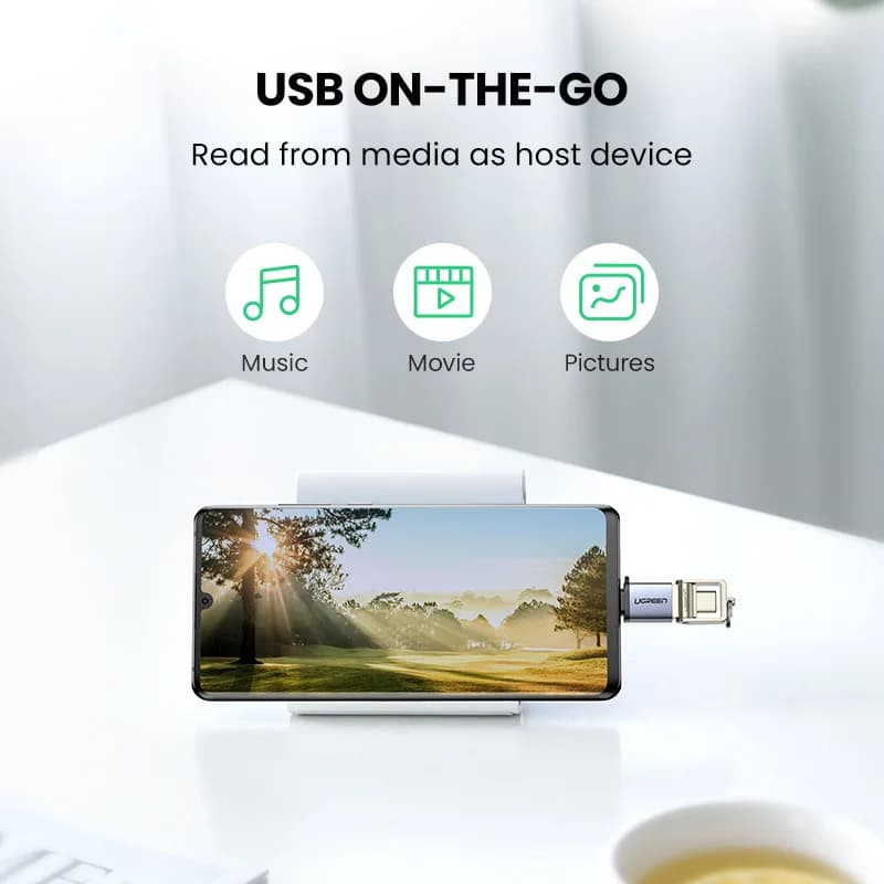 Адаптер USB-C на USB 3.0, Thunderbolt 3 OTG