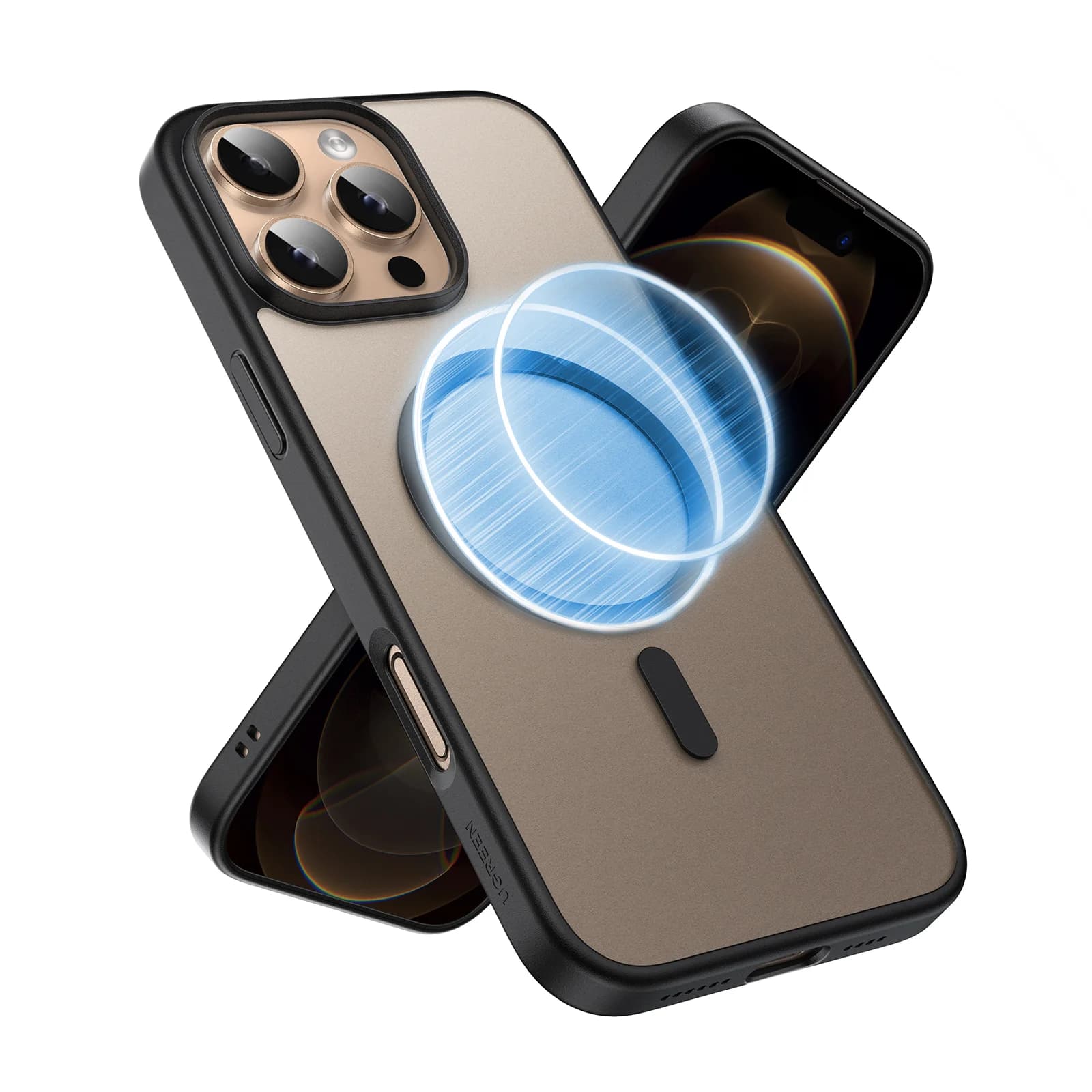 Магнитный противоударный чехол для iPhone