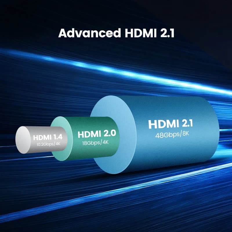 Кабель HDMI 8K, 48 Гбит/с, High Speed